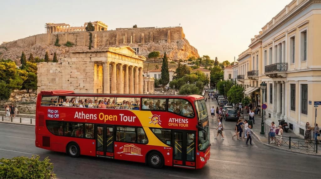 Hop on Hop Off Bus Athens