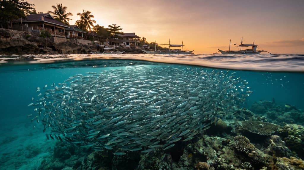 Moalboal Sardine Run
