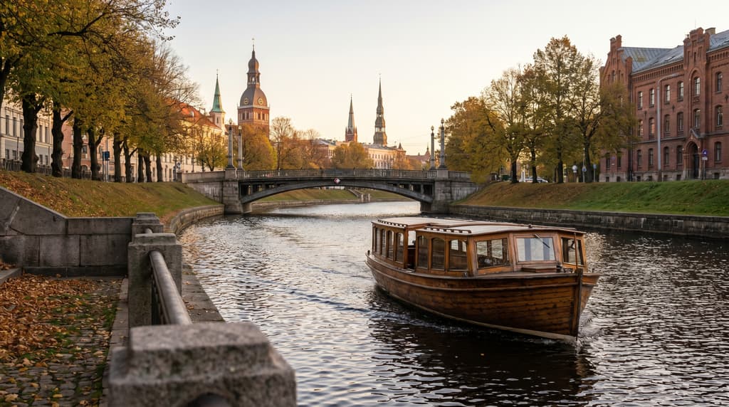 Riga Canal Boat Tour