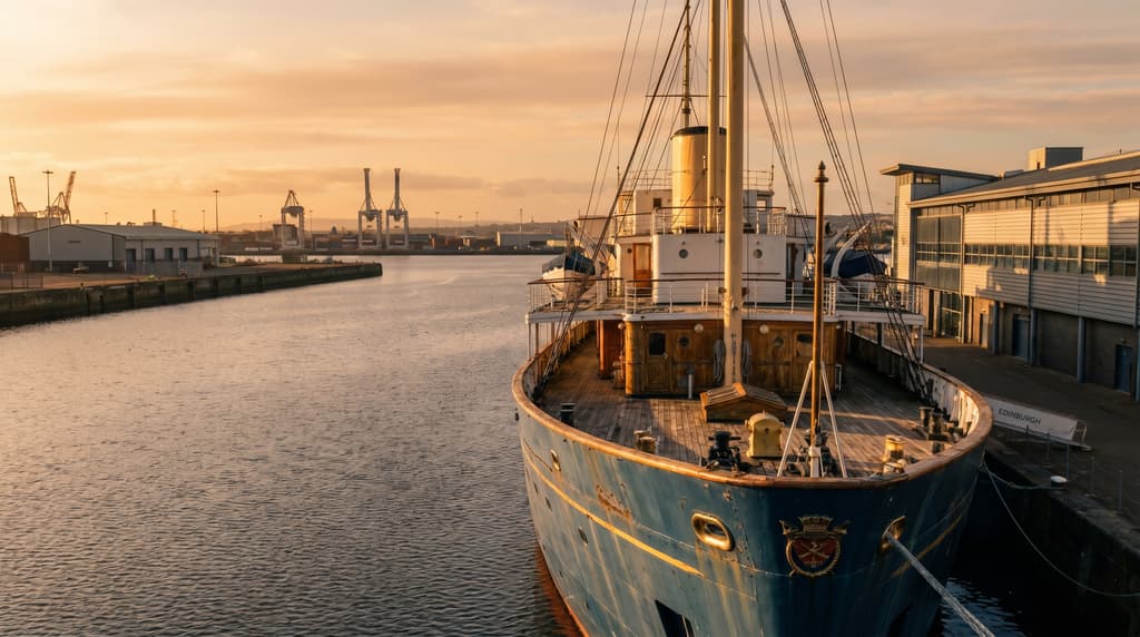 The Royal Yacht Britannia