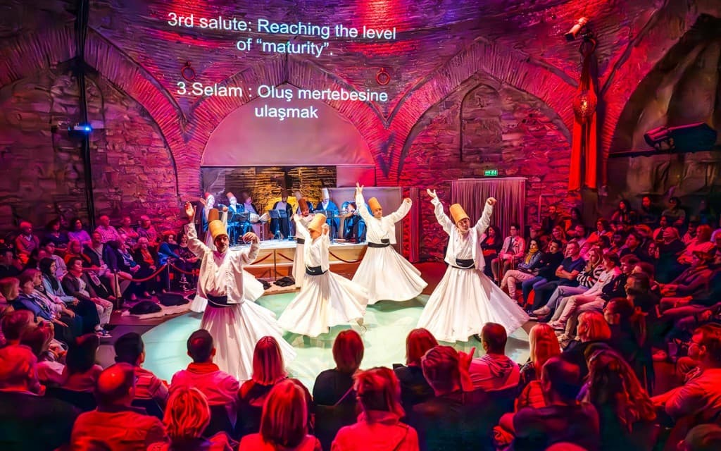 Istanbul: Hodjapasha Whirling Dervishes Show & Exhibition (7pm Prime Time Ticket)