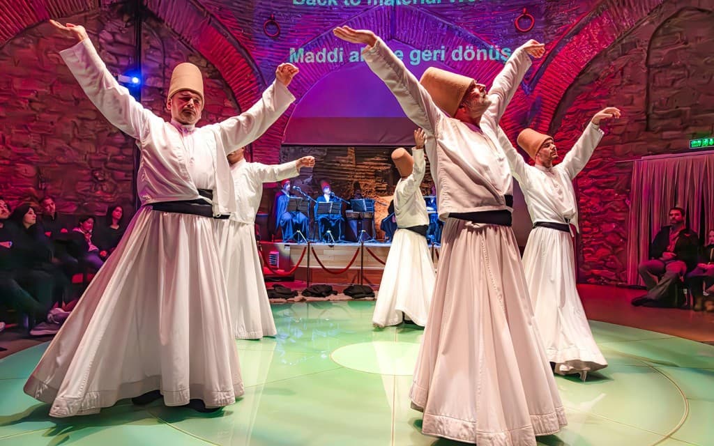 Istanbul: Hodjapasha Whirling Dervishes Show & Exhibition (5pm Entry Ticket)
