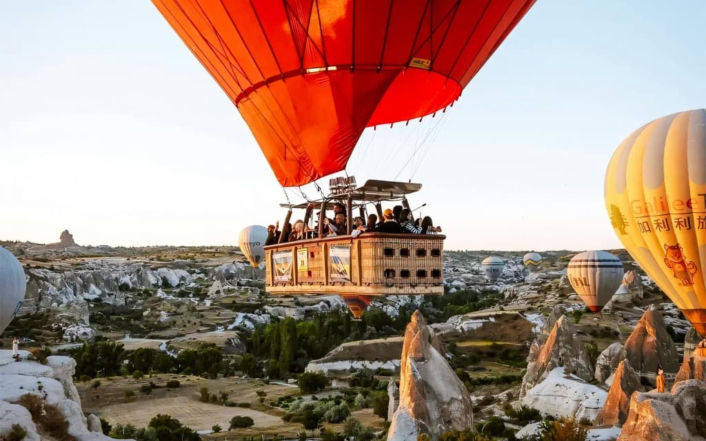 Goreme Valley Sunrise Hot Air Balloon Tour with Breakfast & Transfers (Sunrise Premium Flight + Flight Video)
