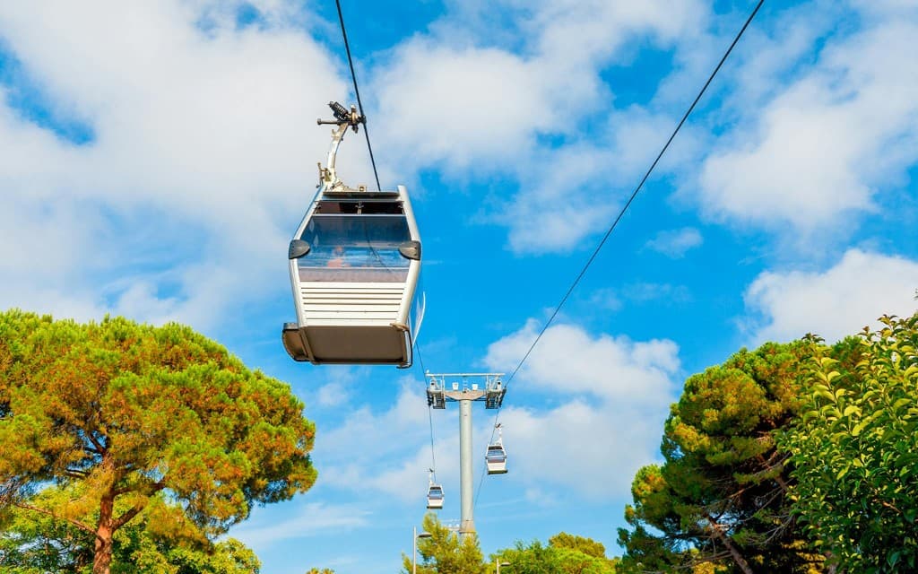 Montjuïc Cable Car Roundtrip Tickets  (Round-Trip Tickets)