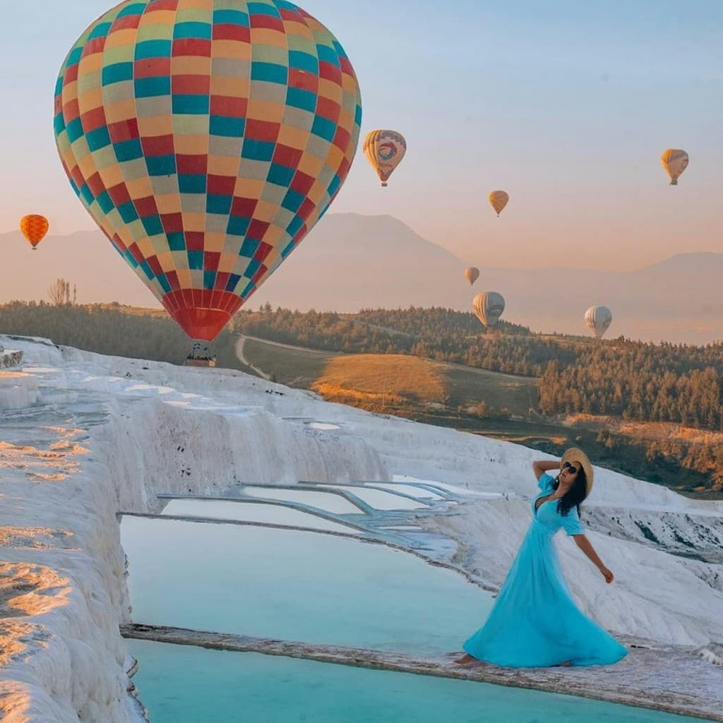 Pamukkale Hot Air Balloon Flight