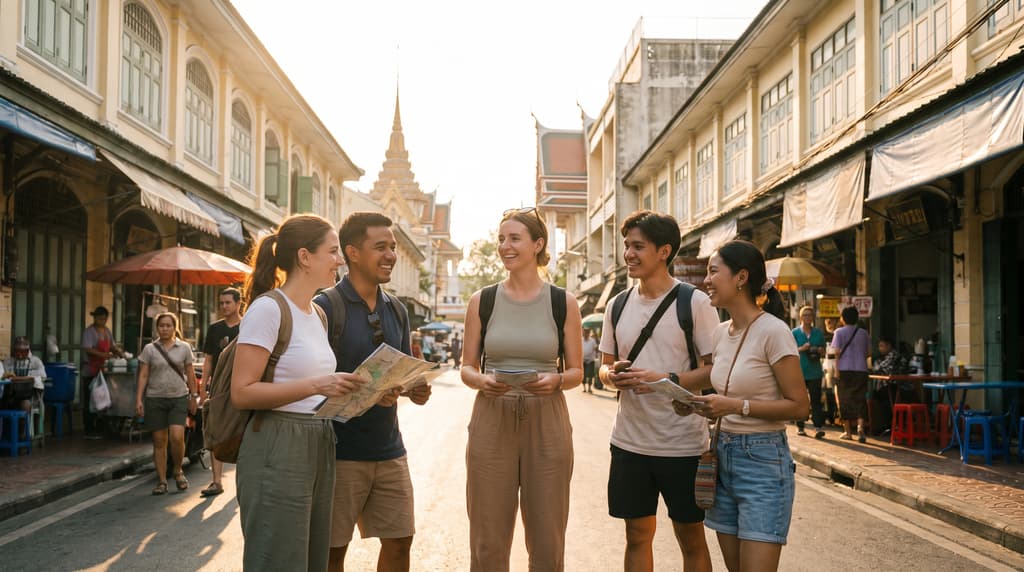 Discover Bangkok's Iconic Landmarks on Foot