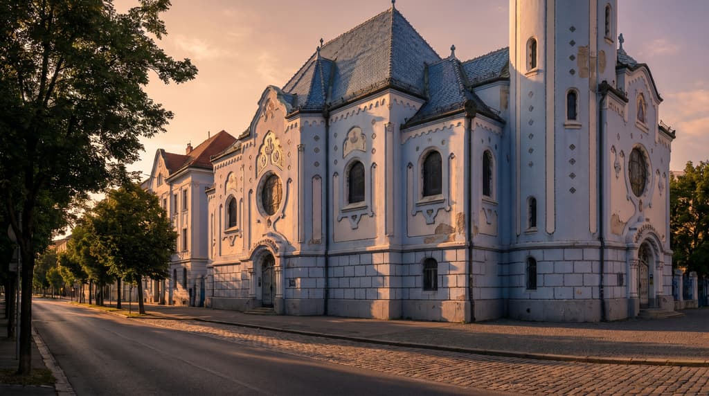 Blue Church of St Elizabeth