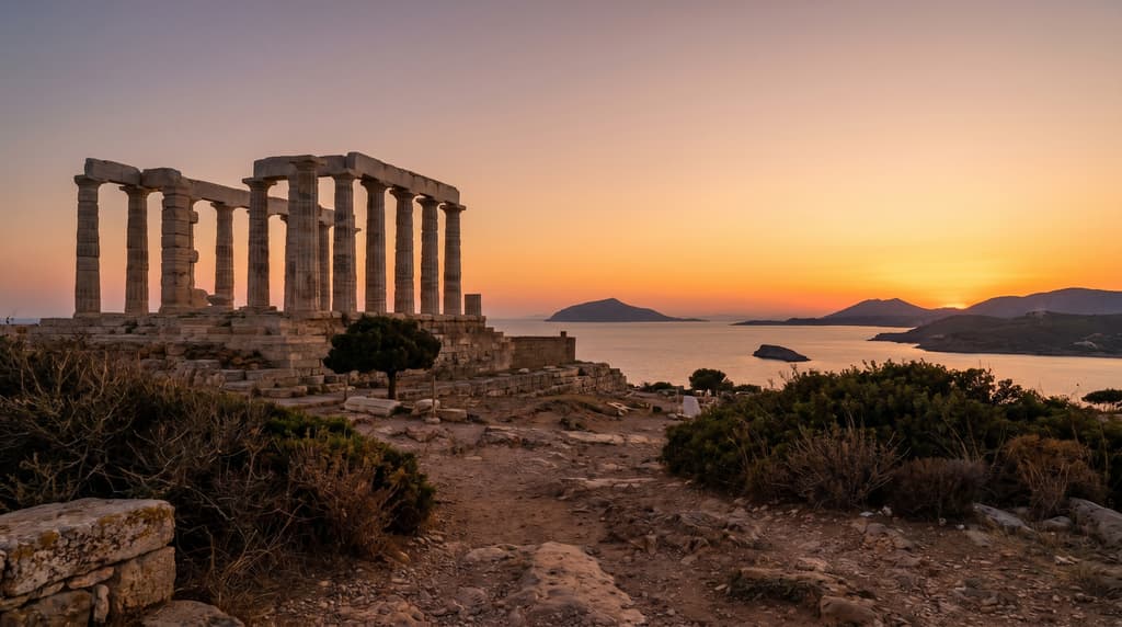 Cape Sounion Sunset Tour