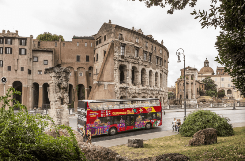 Colosseum Ticket and Rome Hop-on Hop-off Bus Tour - City Sightseeing
