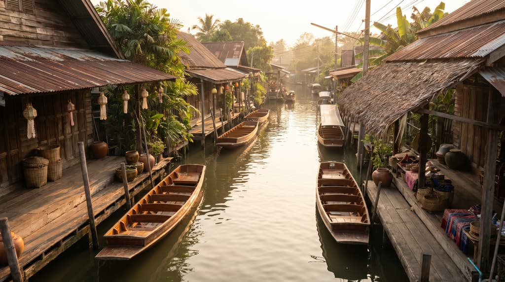 Damnoen Saduak Floating Market
