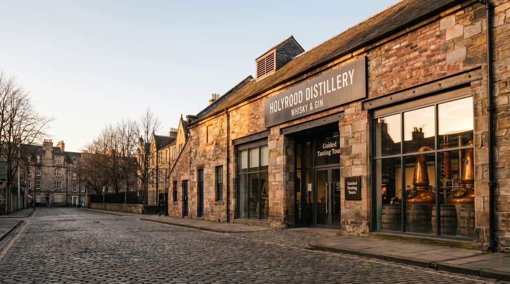 Holyrood Distillery: Guided Whisky & Gin Tasting Tour