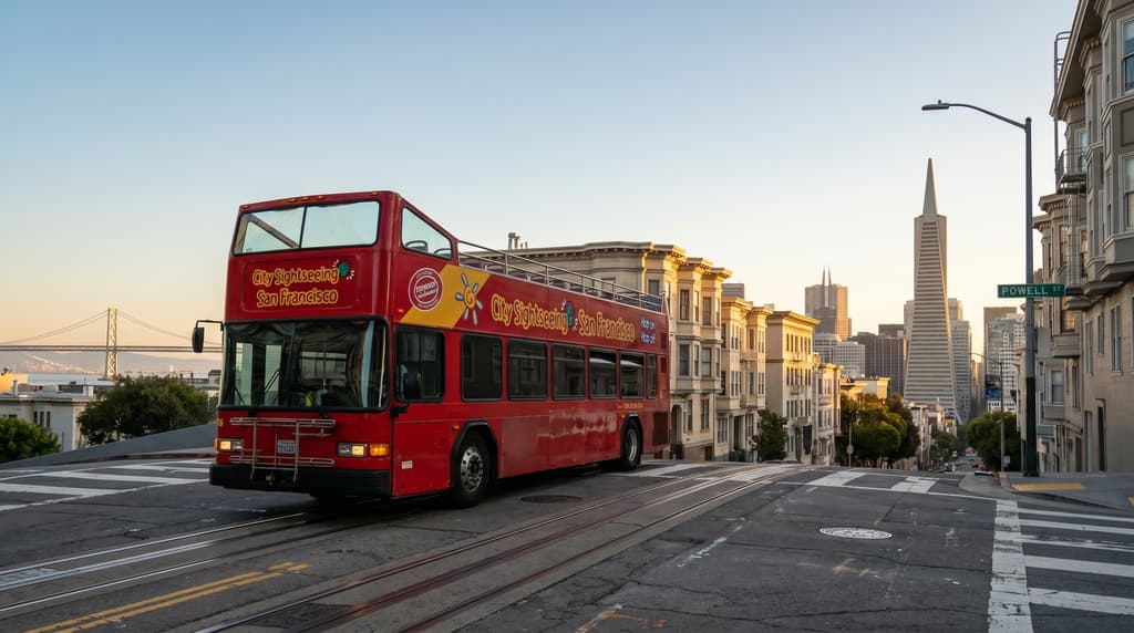 Hop-on Hop-off Bus San Francisco