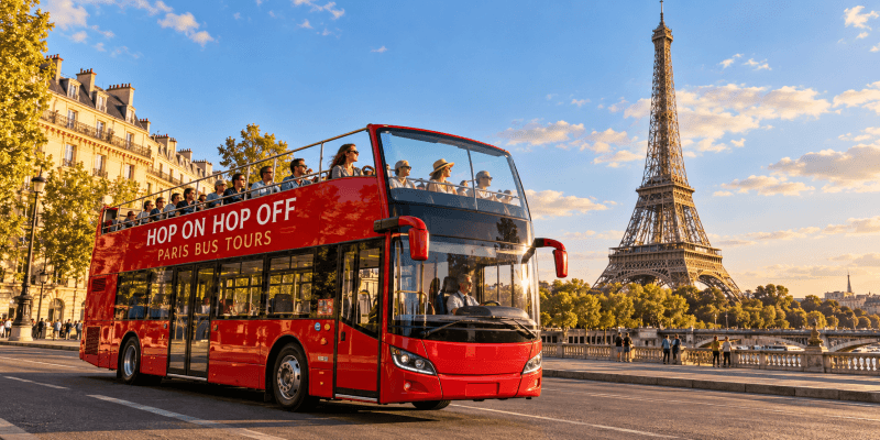 Hop On Hop Off Paris Bus Touren