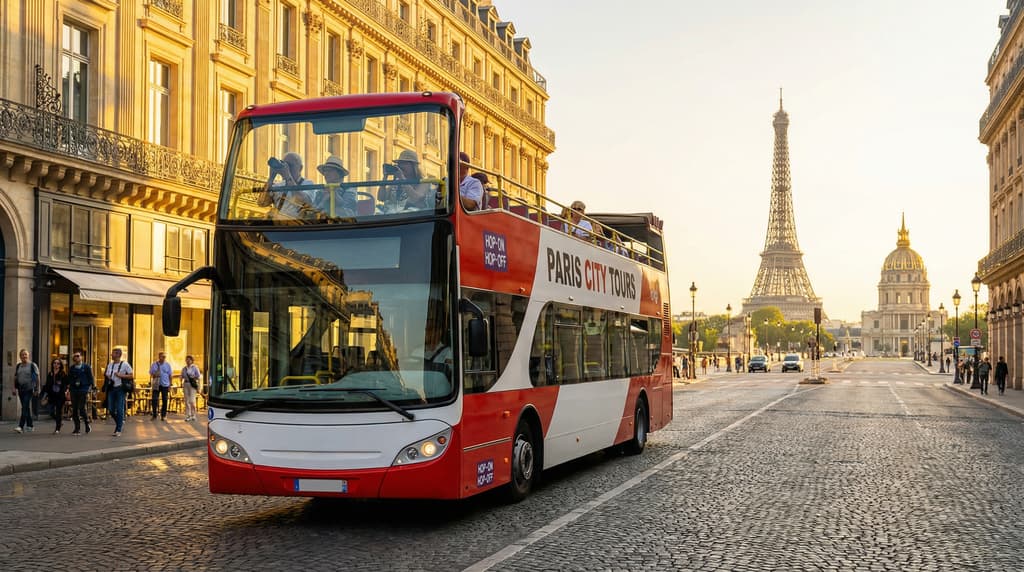 Hop-On-Hop-Off Paris Bus Tours