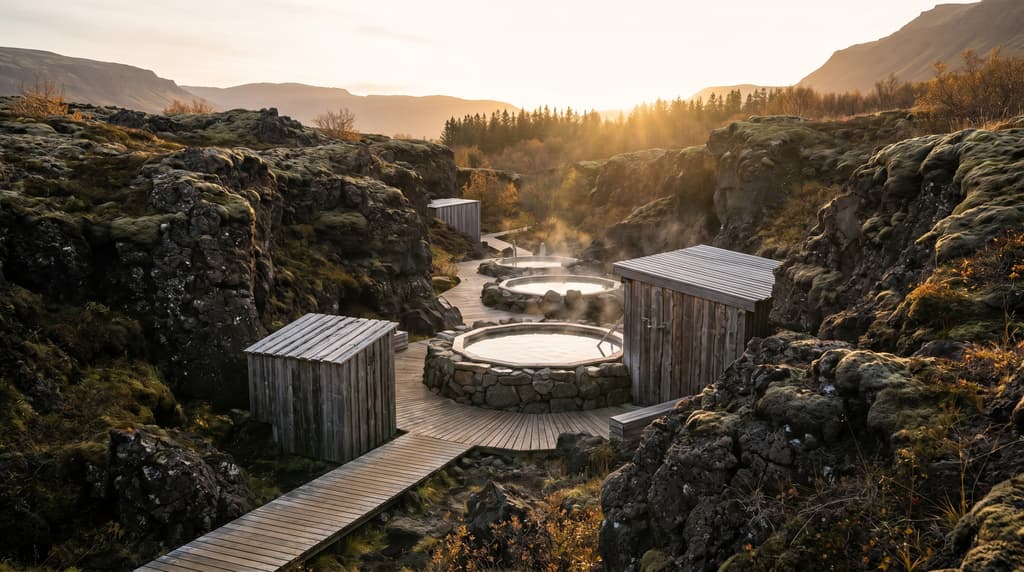 Húsafell Canyon Baths: Guided Hike