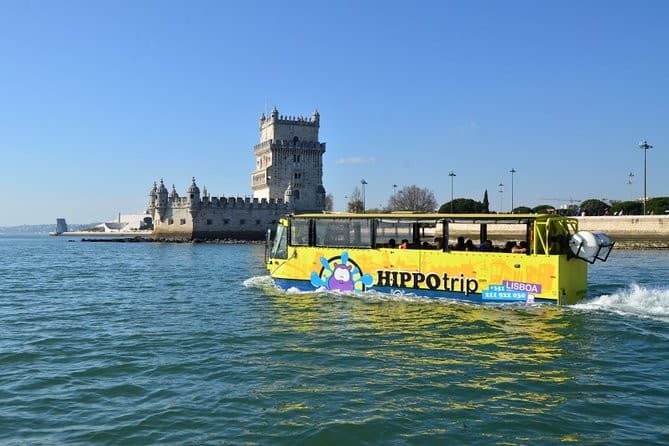 Lisbon Amphibious Tour: HIPPOtrip Land and River Experience