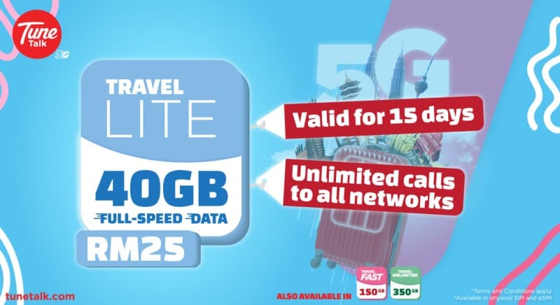 Malaysia 5G SIM Card (Kuala Lumpur International Airport Terminal 2 Pickup)