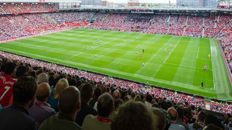 Manchester United FC Premier League Football Match Ticket at Old Trafford Stadium