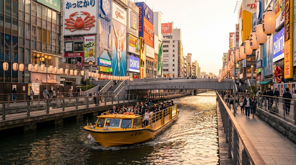 Osaka Dotonbori 30-Min River Cruise