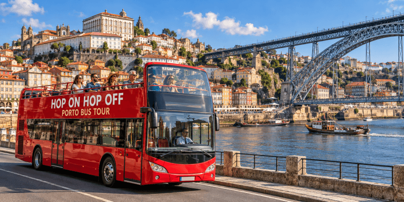 Porto Hop-On Hop-Off Bus Tour