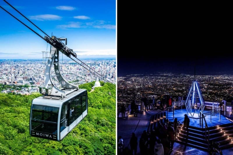 Sapporo Mount Moiwa Ropeway and Mini Cable Car