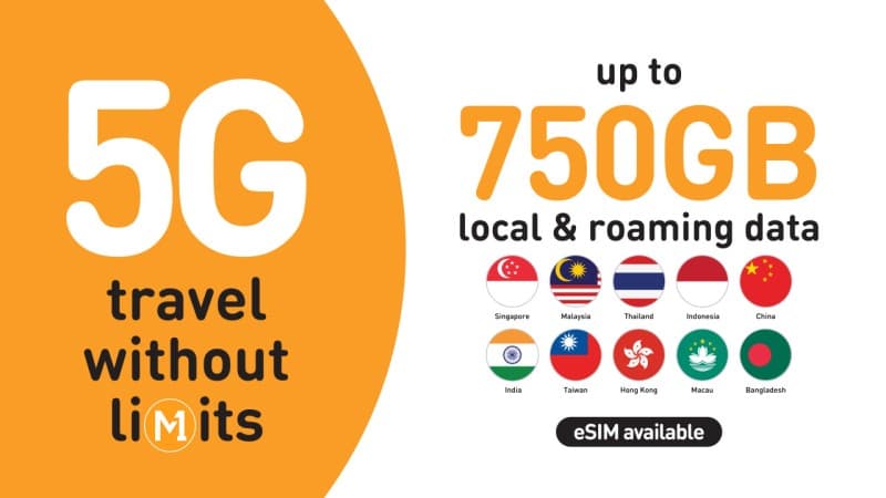 Singapore M1 5G SIM Card