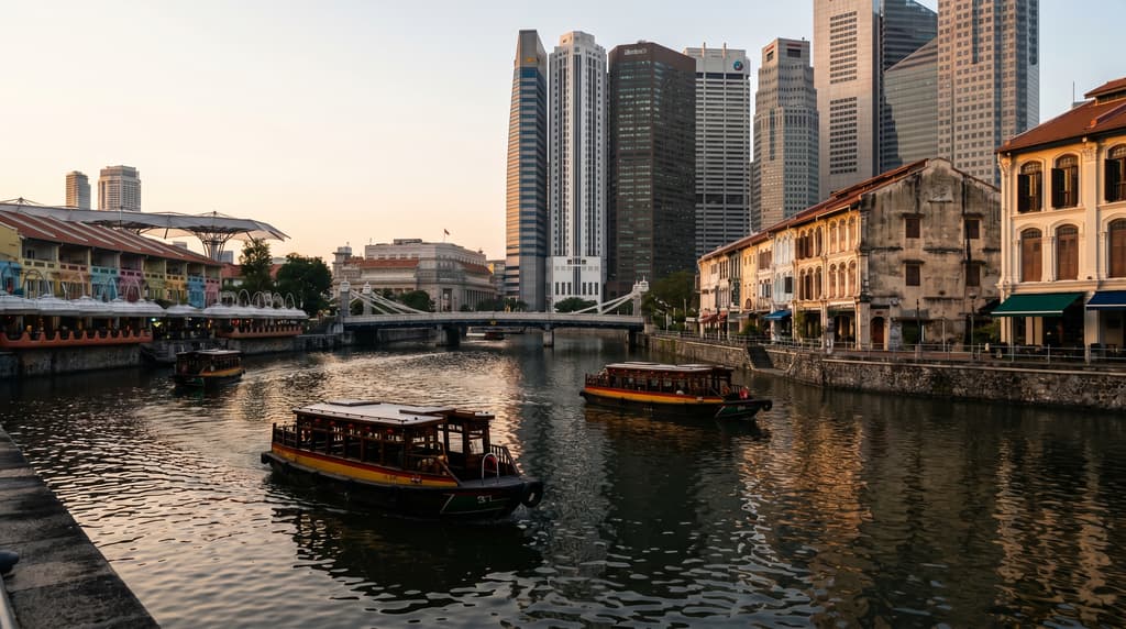 Singapore River Cruise Night