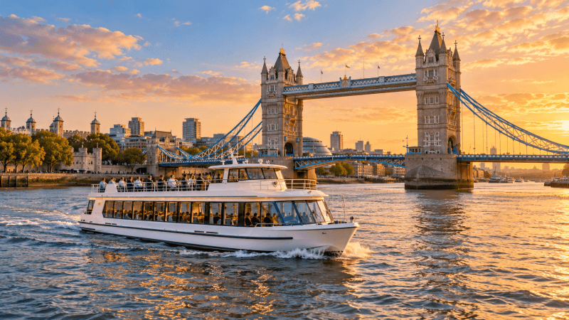 Crucero turístico por el Támesis: Descubre los lugares emblemáticos de Londres