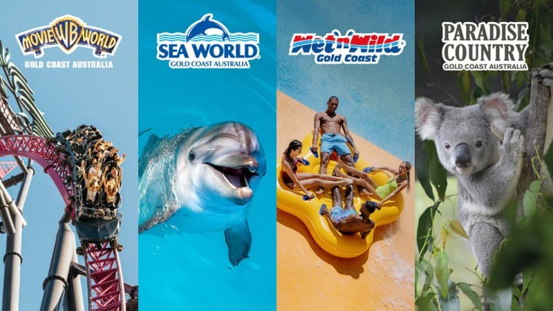 Warner Bros. Movie World, Sea World, and Wet'n'Wild Multiday Pass