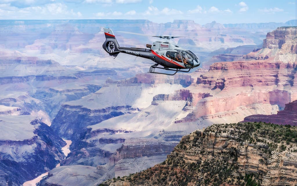 25-min Grand Canyon National Park Helicopter Tour with Optional Hummer Tour (From South Rim: Standard Helicopter Tour, 25-min)