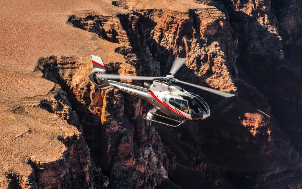 45-min Grand Canyon National Park Helicopter Tour with Optional Hummer Tour (From South Rim: Premium Helicopter Tour, 45-min)