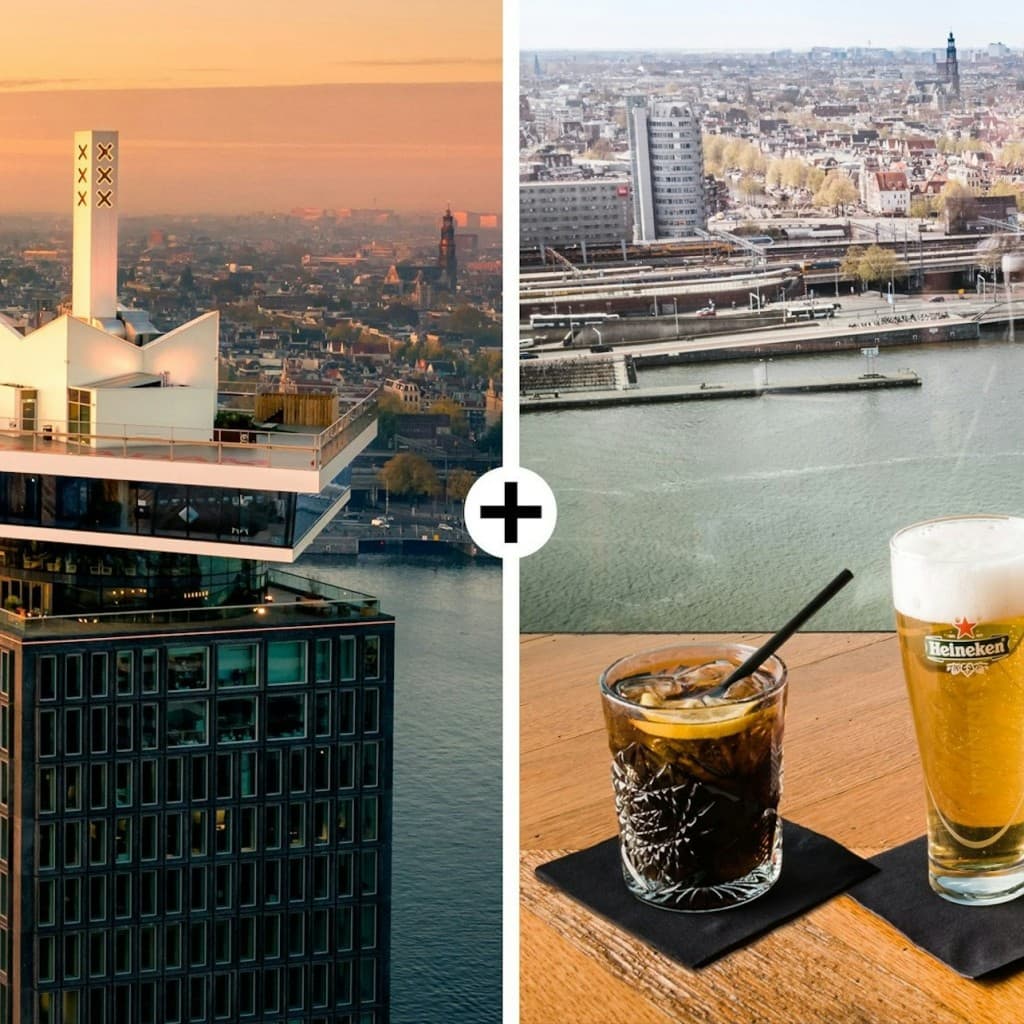 A'DAM Lookout: Fast Track Ticket + 1 Drink