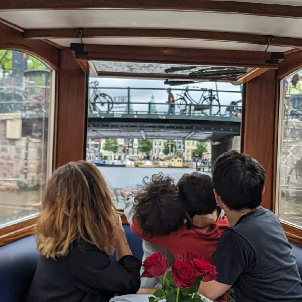 Amsterdam: 1.5 Hour Private Saloon Boat Tour