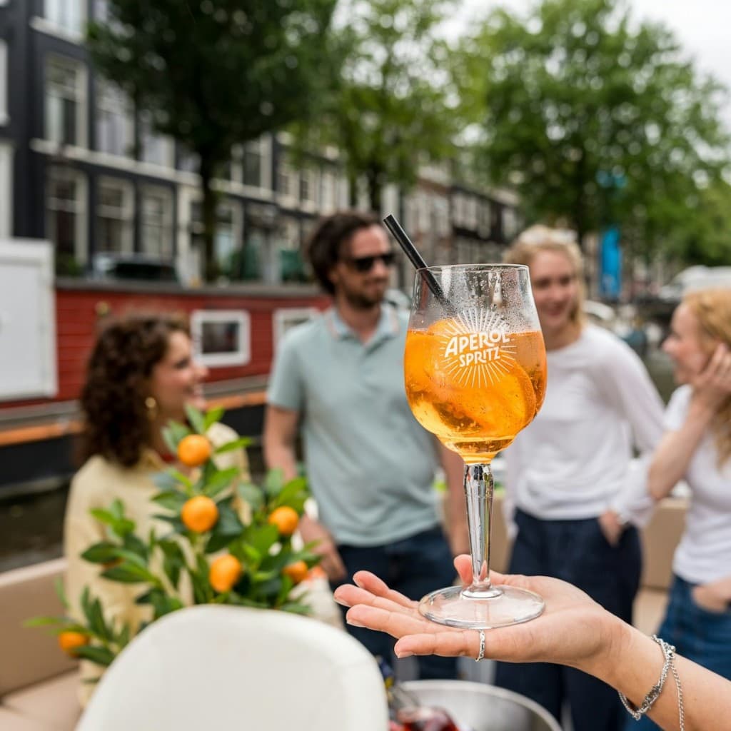 Amsterdam: Aperol Spritz Canal Cruise