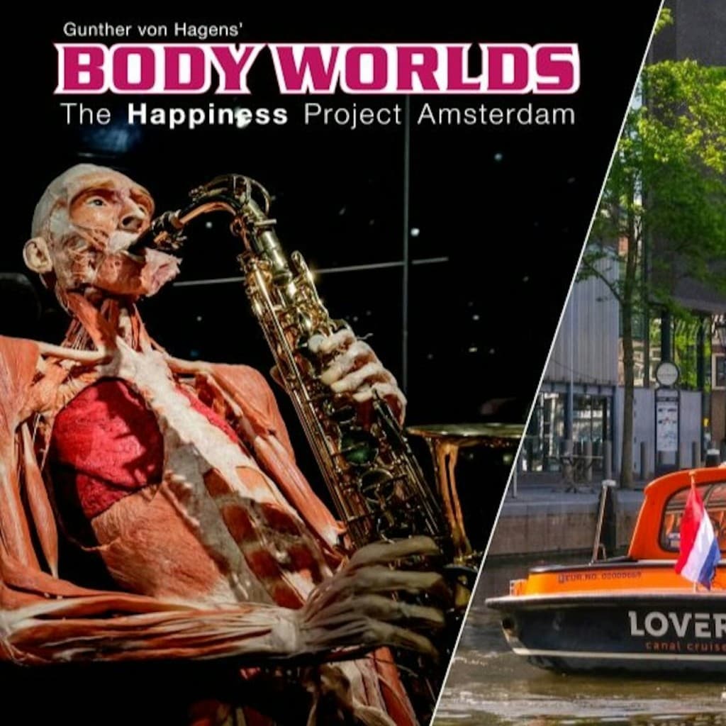 Amsterdam: Body Worlds + Canal Cruise