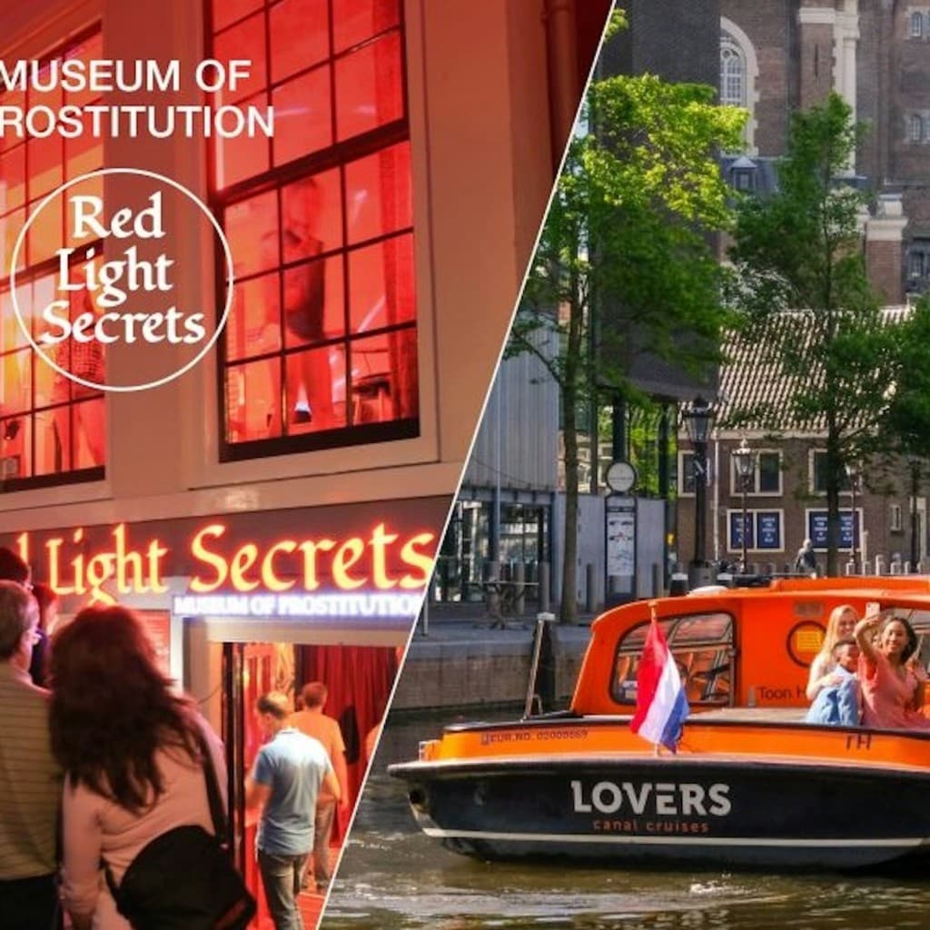 Amsterdam: Red Light Secrets Museum + Canal Cruise