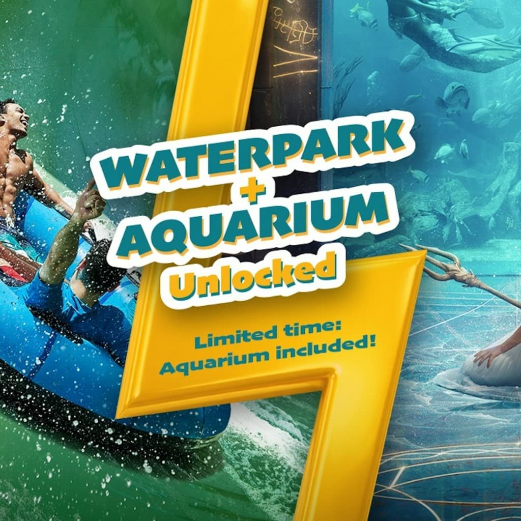 Aquaventure World: Waterpark Day Pass + Lost World Aquarium