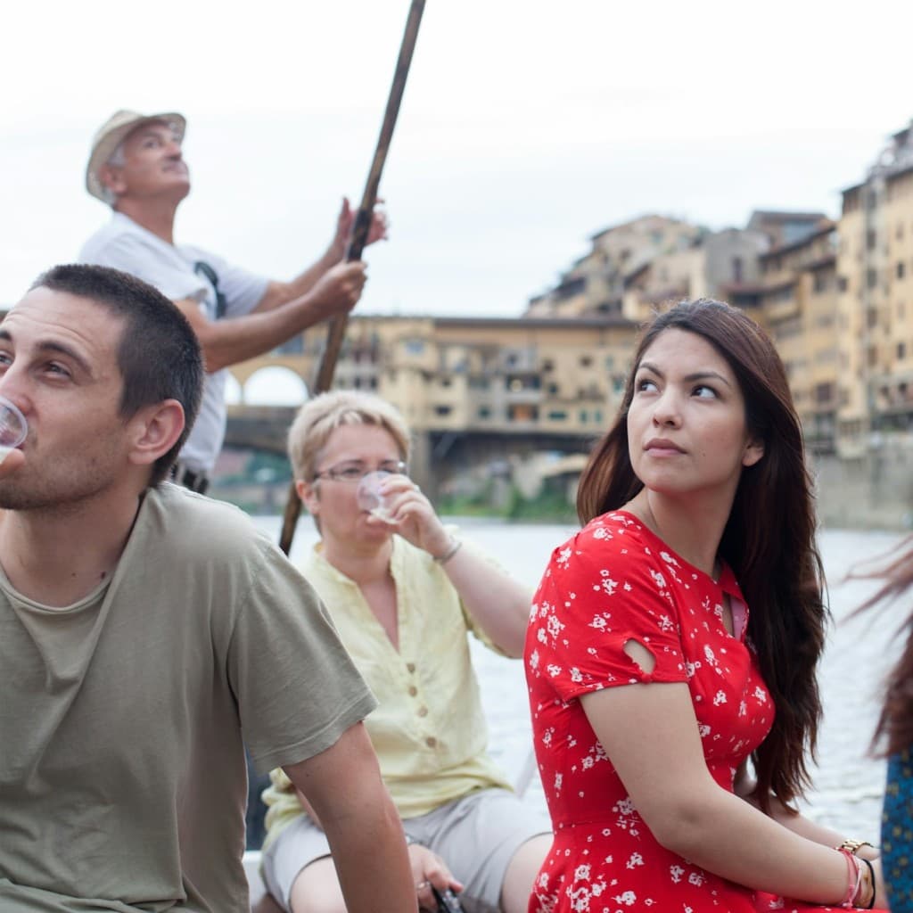 Arno River Florence: 50-Min Barchetto Cruise