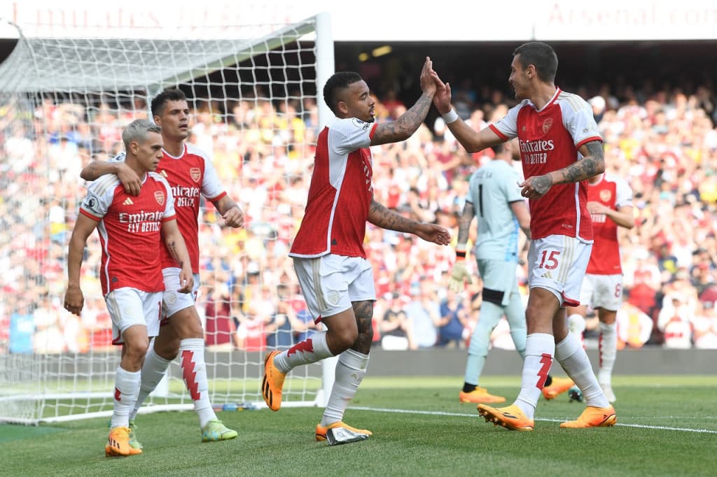 Arsenal FC Premier League Football Match Ticket at Emirates Stadium (Arsenal vs Fulham (2 May 2026) - Cannon Club Level Package)