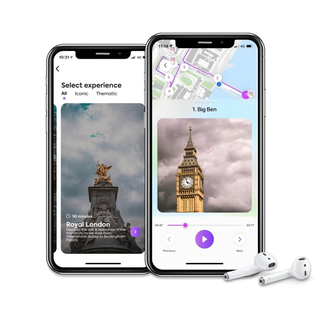 Audio Guide App for Your Smartphone: Royal London Walking Tour