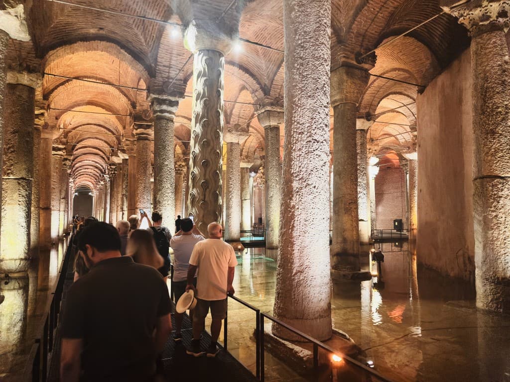 Basilica Cistern Night Shift Entry Ticket with Audio Guide