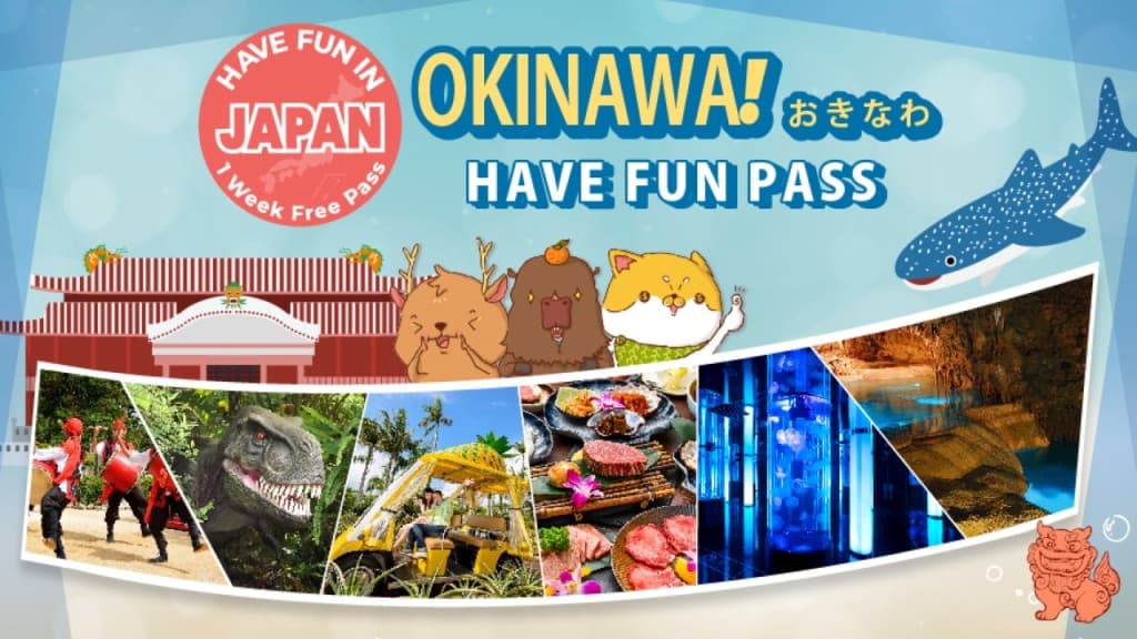 Have Fun in Okinawa Pass - 1 Week Free Pass (Have Fun in Okinawa Pass - 1 Week Free Pass (Select 3))