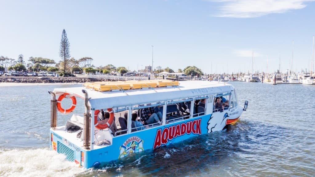 Aquaduck Sunshine Coast City and River Tour (1 Hour City Tour and River Cruise (Family Package))