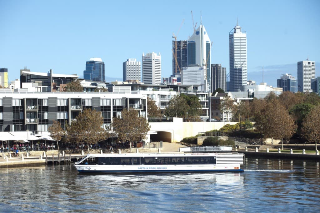 Captain Cook Cruises - Between Perth and Fremantle Scenic Cruise (Fremantle to Perth Scenic Cruise (One Way - 3:45 PM Departure))