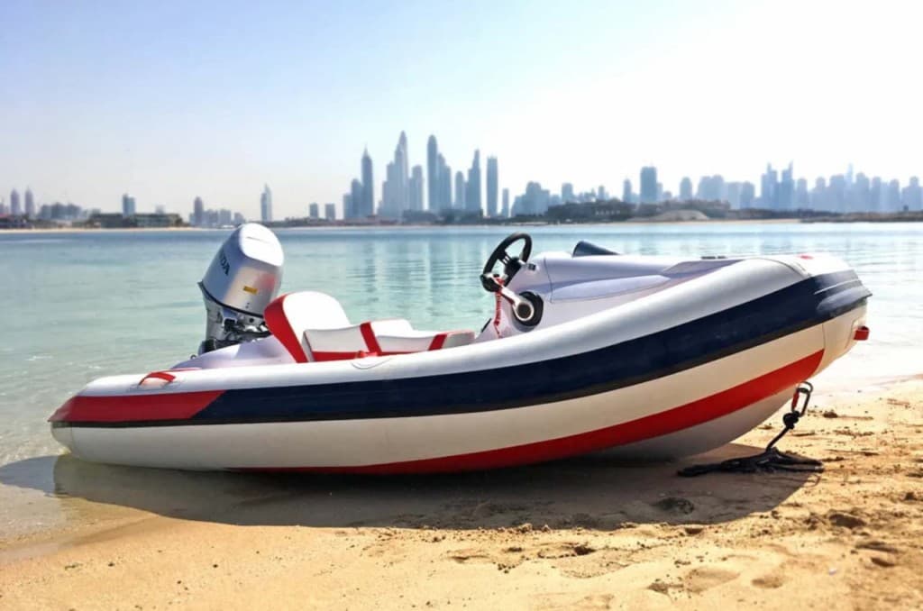 Yas Island Self-Drive Rhino Rider Speedboat Tour (Yas Island Self-Drive Rhino Rider Speedboat Tour - Sunset Serenity)