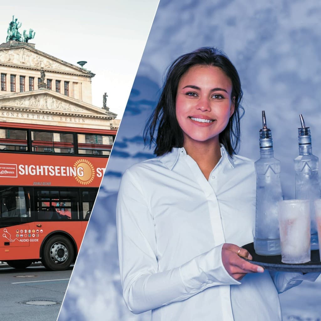 Berlin Icebar & 24-hr Hop-on Hop-off Bus