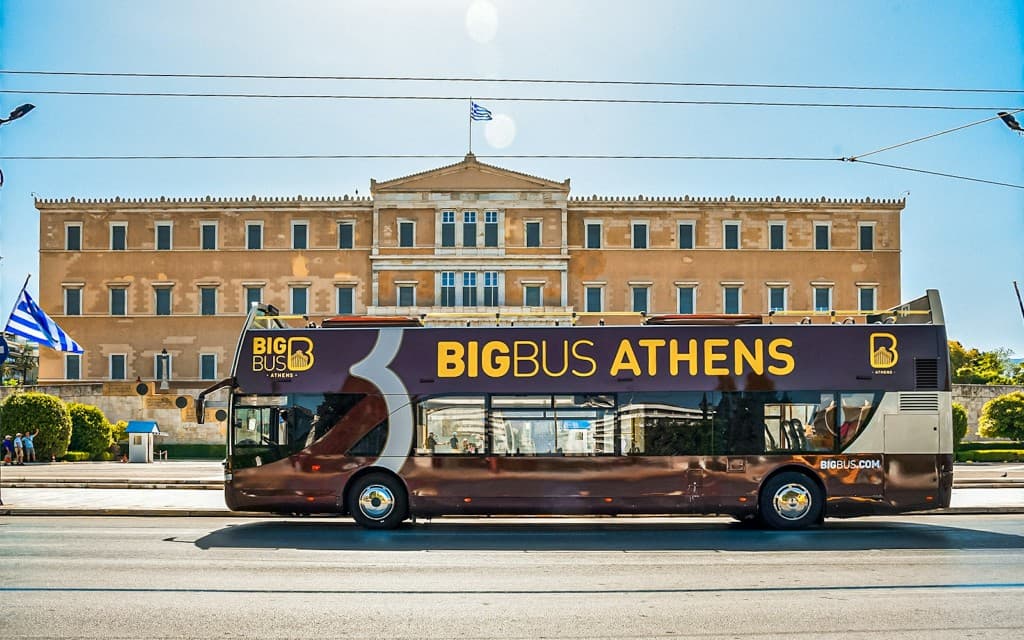 Big Bus: Athens Hop-on Hop-off Bus Tour (Explore: 72-Hour Pass)