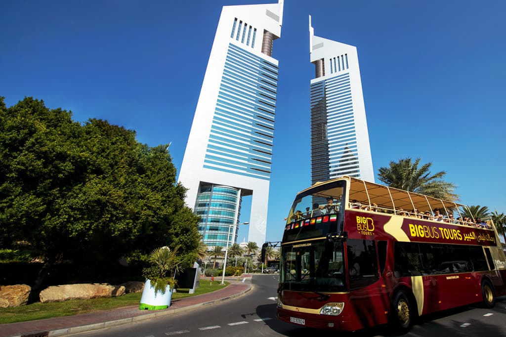 Big Bus Dubai Hop-on Hop-off Bus Tour (24-Hour Ticket)