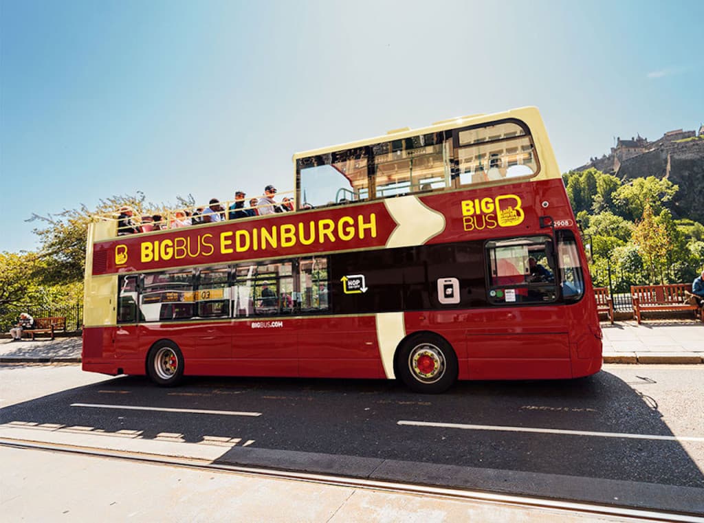 Big Bus Edinburgh Hop-on Hop-off Bus Tour (Essential Ticket (48 Hours))