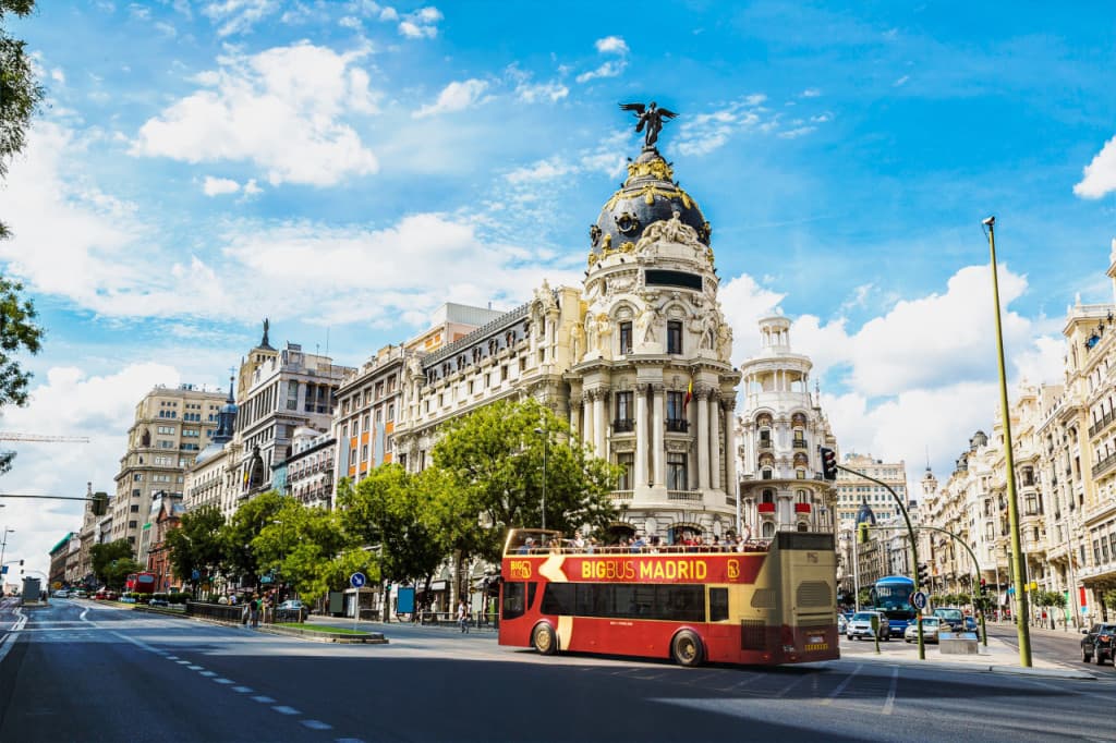 Big Bus Madrid Hop-on Hop-off Bus Tour (Essential Ticket (48 Hours))